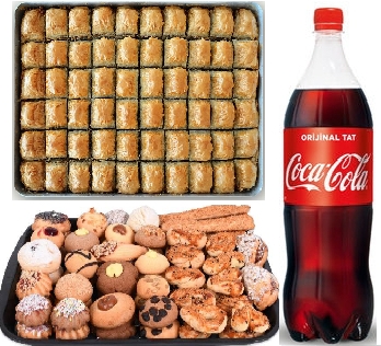 2x1 lt cola 2 kg cevizli baklava 2 kg kuru pasta